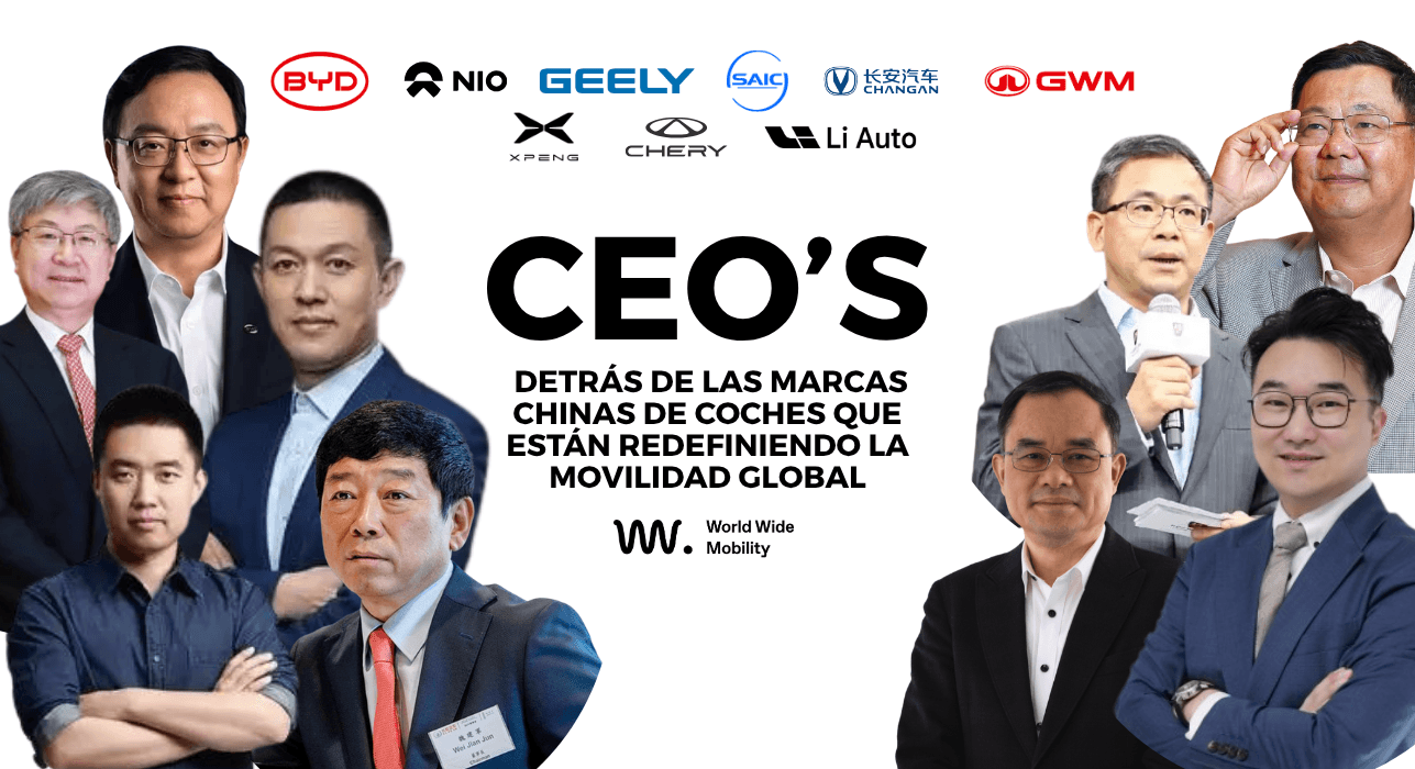 directivos de las principales marcas de coches chinas 